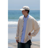Unisex Jacket Cardigan Vintage Coat Men's Jacket Loose Jacket